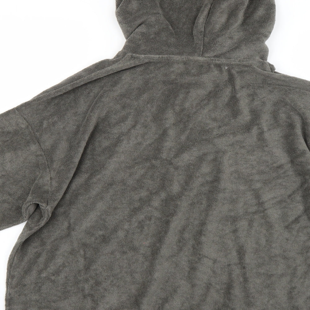 Womens UK Size 6 COLLUSION Grey Pullover Hoodie