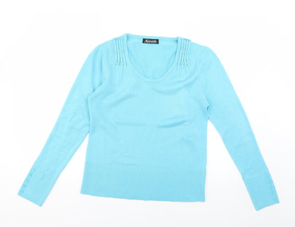 Womens UK Size S alexara Blue Pullover Jumper