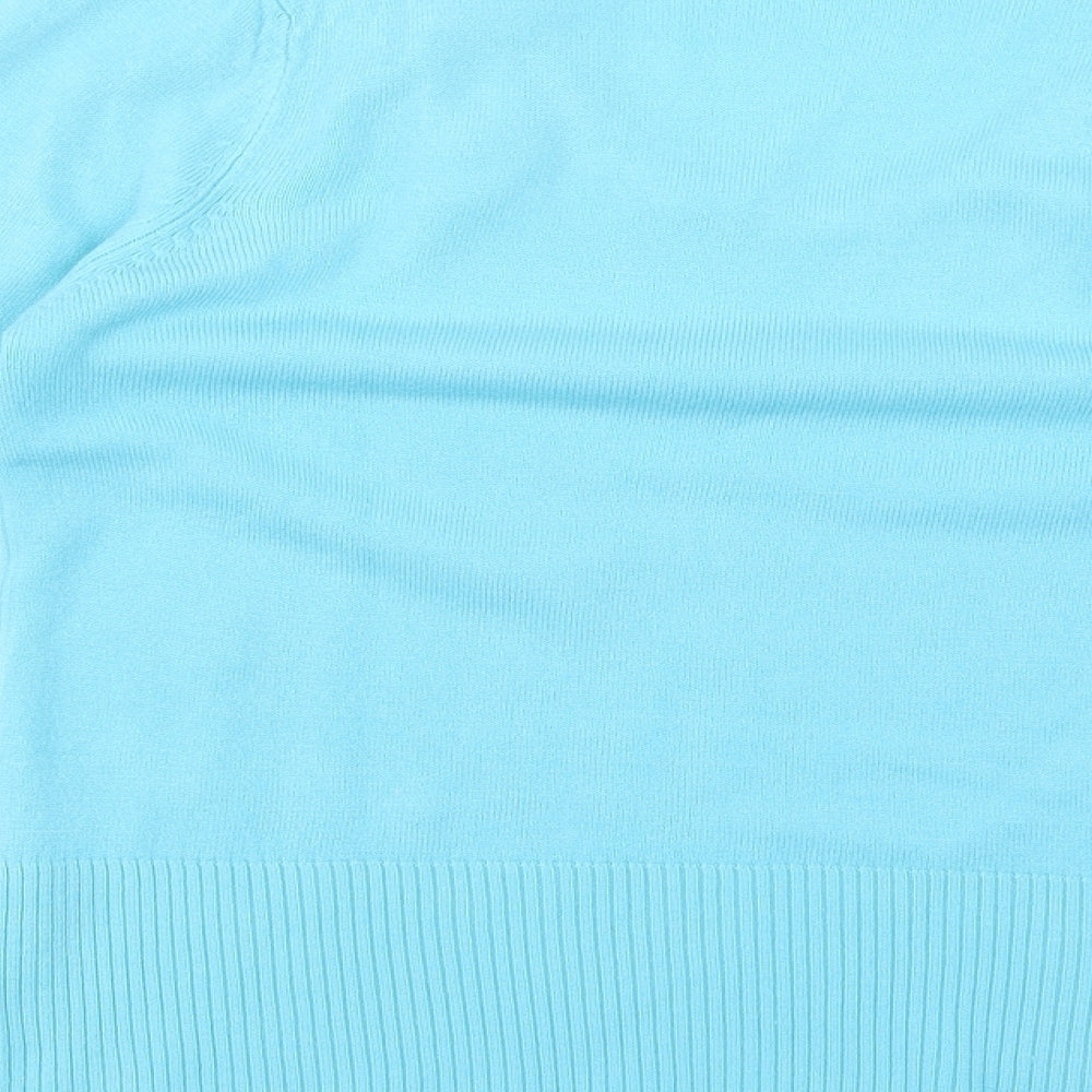 Womens UK Size S alexara Blue Pullover Jumper
