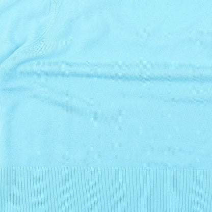 Womens UK Size S alexara Blue Pullover Jumper