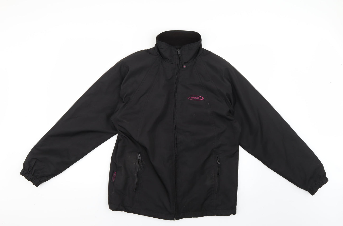 Womens UK Size 8 Mountain Life Black Parka Coat