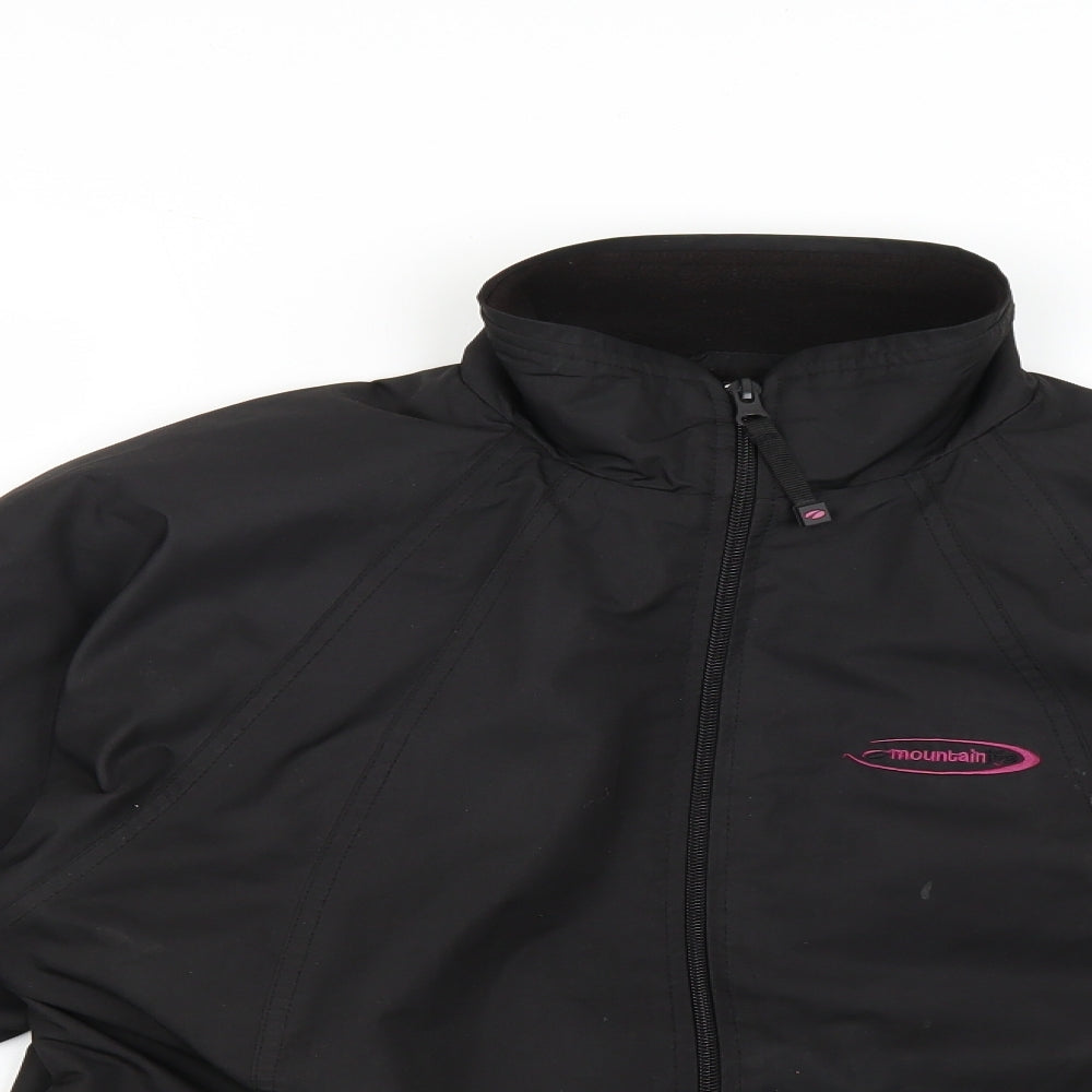 Womens UK Size 8 Mountain Life Black Parka Coat