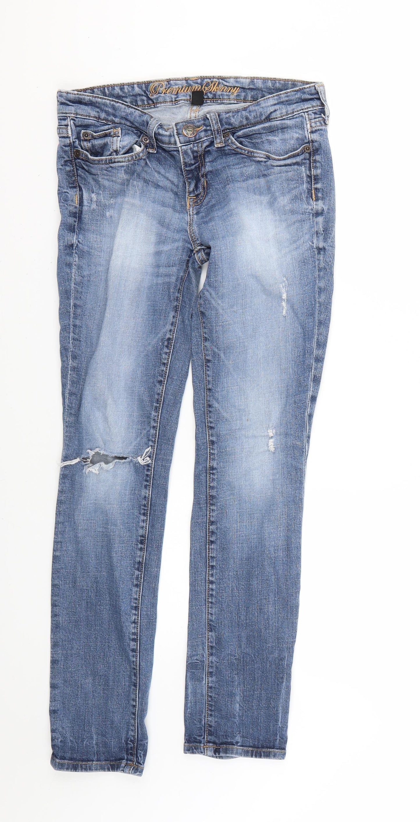 Gap Womens Blue   Skinny Jeans Size 4 L27 in