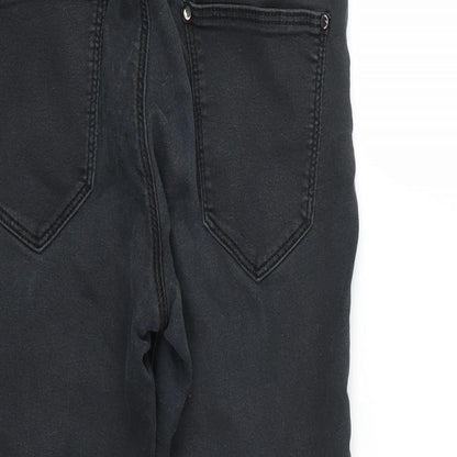 Miss Selfridge Womens Black   Skinny Jeans Size 8 L25 in