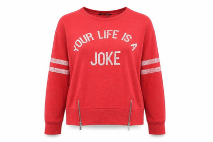 Womens UK Size 10 Select Red Pullover Jumper