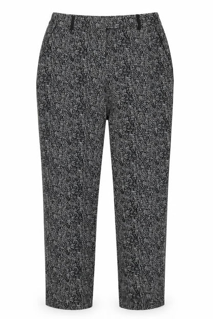 Womens UK Size 12 TU Regular Fit Dress Pants Black Trousers
