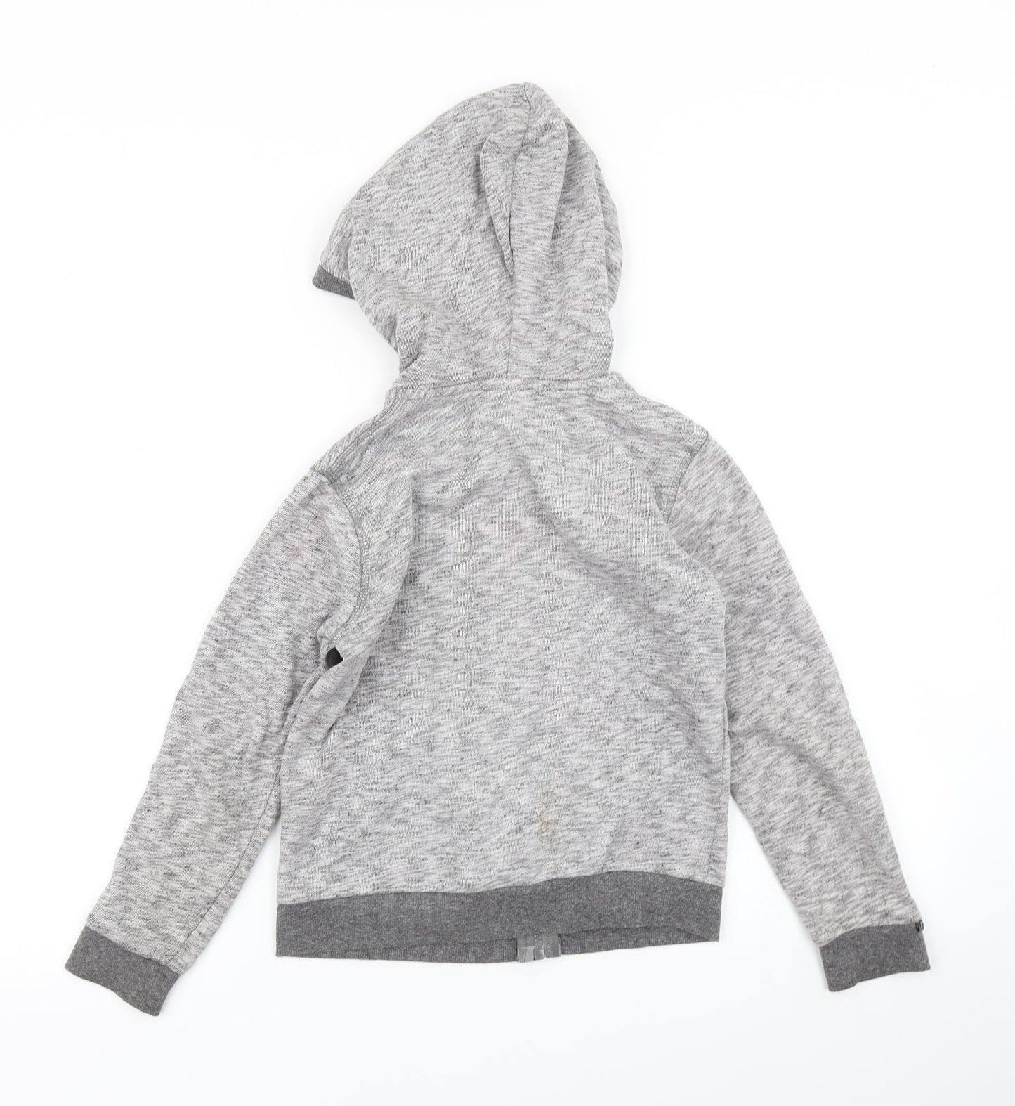 Z Boys Grey   Full Zip Hoodie Size 8 Years