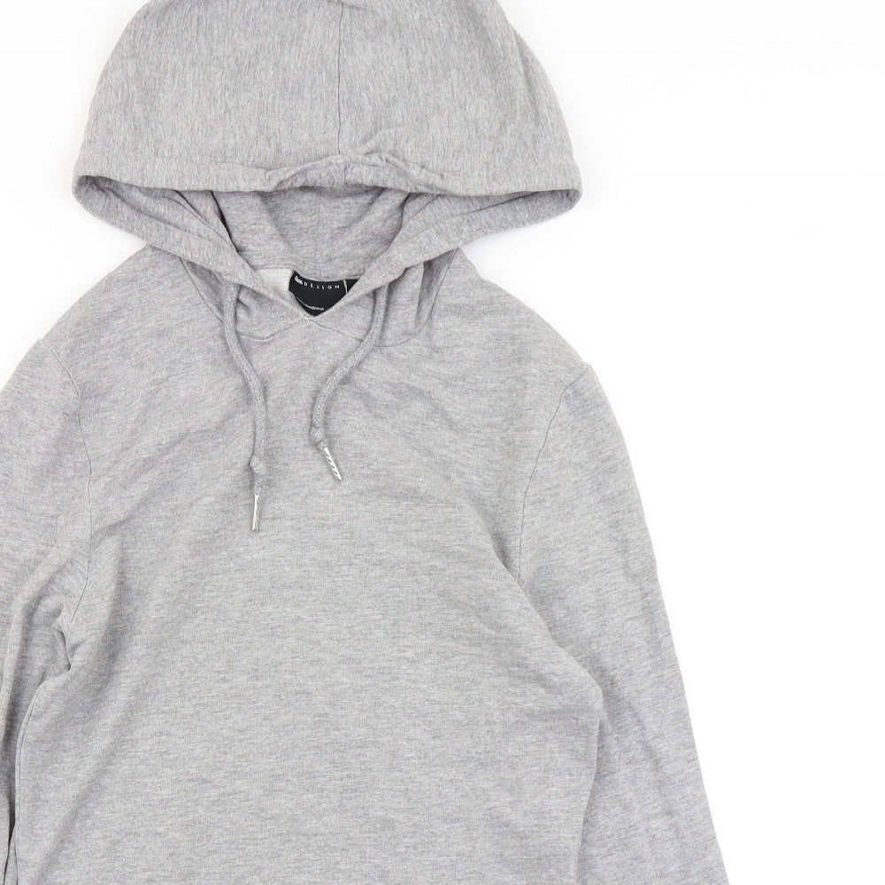 Womens UK Size XS ASOS Grey Pullover Hoodie