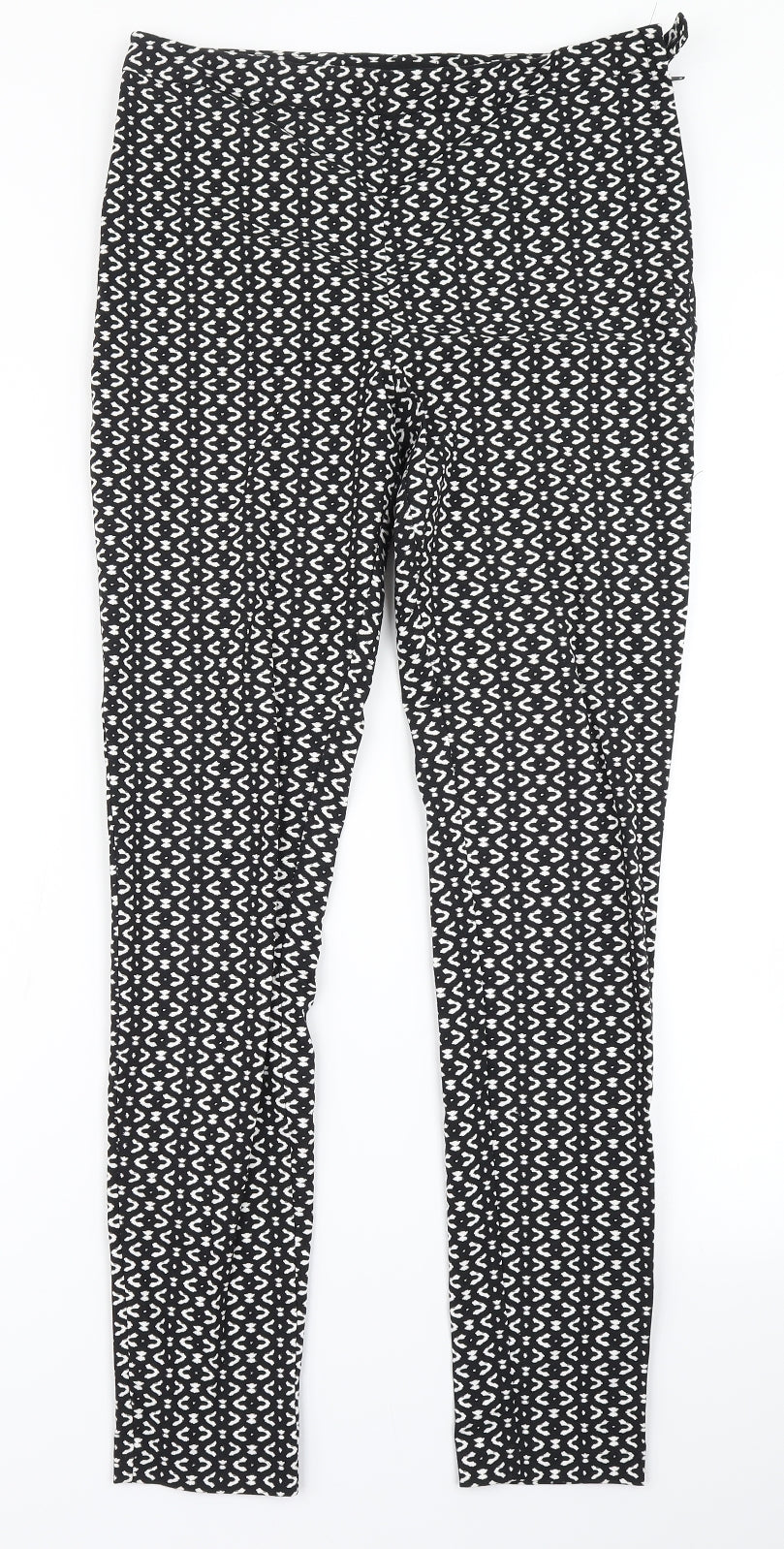 Womens UK Size 10 Atmosphere Regular Fit Dress Pants Black Trousers