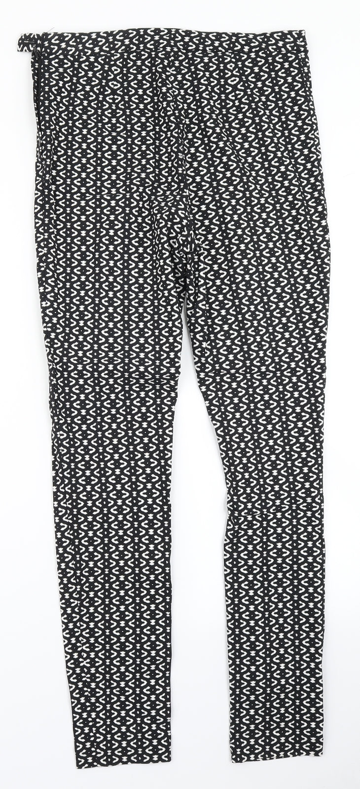 Womens UK Size 10 Atmosphere Regular Fit Dress Pants Black Trousers