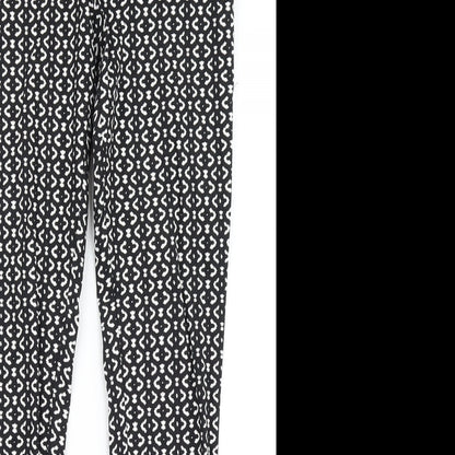 Womens UK Size 10 Atmosphere Regular Fit Dress Pants Black Trousers