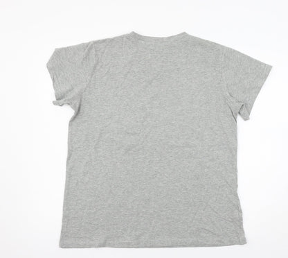 Womens UK Size M Preworn Green Basic T-Shirt