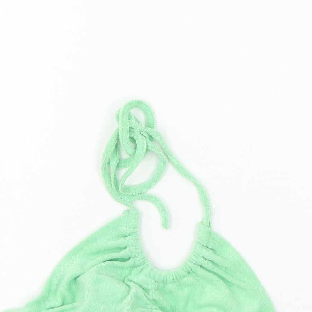 SheIn Womens Green  Jersey Basic Tank Size XS