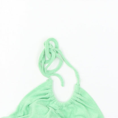 SheIn Womens Green  Jersey Basic Tank Size XS