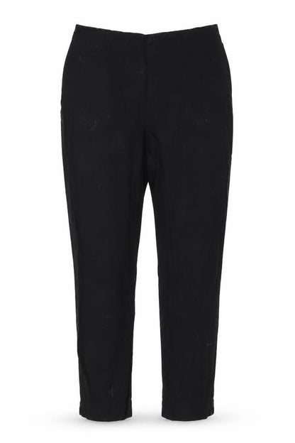 Womens UK Size 10 W Regular Fit  Black Trousers