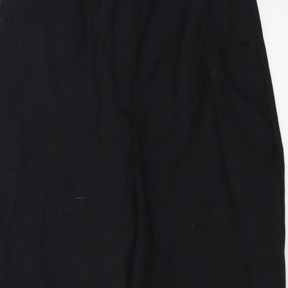 Womens UK Size 12 Marks and Spencer Regular Fit  Black Trousers