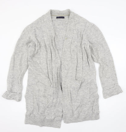Womens UK Size M Marks and Spencer Grey Cardigan Jumper