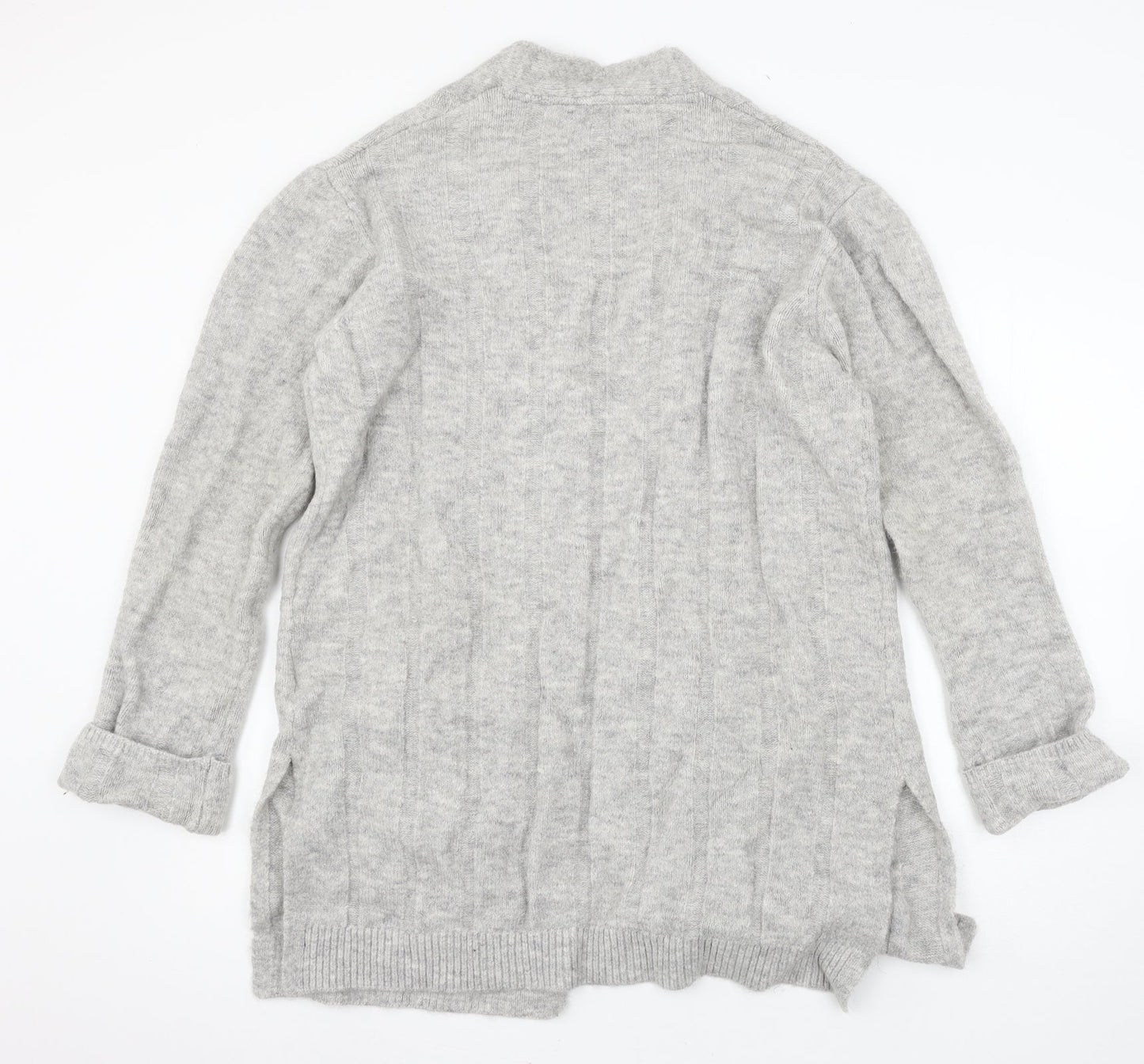 Womens UK Size M Marks and Spencer Grey Cardigan Jumper