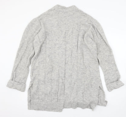 Womens UK Size M Marks and Spencer Grey Cardigan Jumper