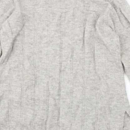 Womens UK Size M Marks and Spencer Grey Cardigan Jumper