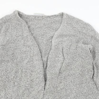 C&A Womens Grey  Knit Cardigan Jumper Size M