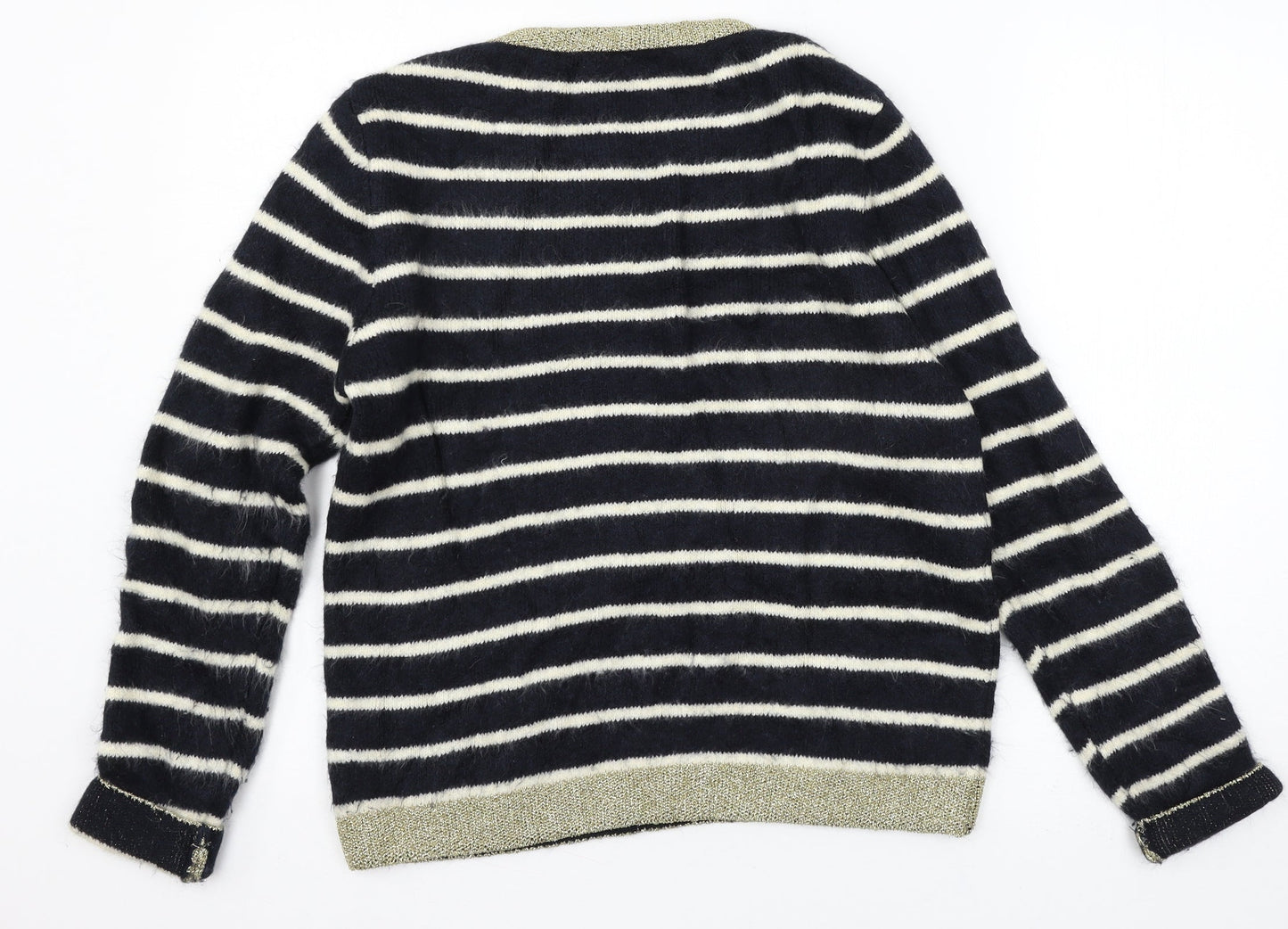 Womens UK Size 12 Marks and Spencer Blue Pullover Jumper