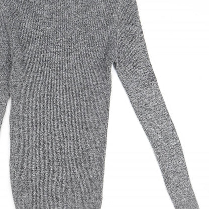 Womens UK Size S ASOS Grey Pullover Jumper