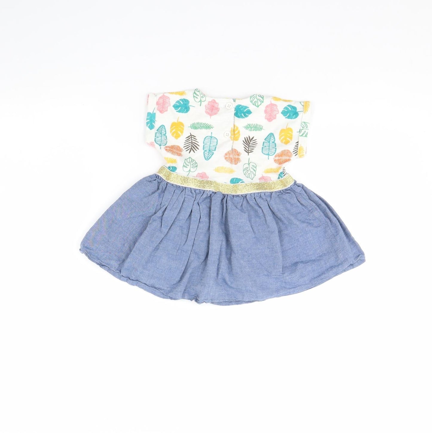 Very Baby Blue   Fit & Flare  Size 9-12 Months