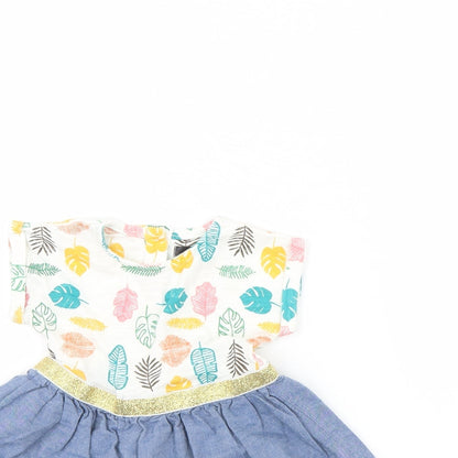 Very Baby Blue   Fit & Flare  Size 9-12 Months