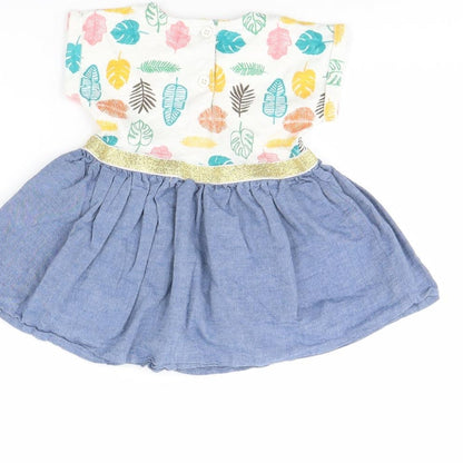 Very Baby Blue   Fit & Flare  Size 9-12 Months
