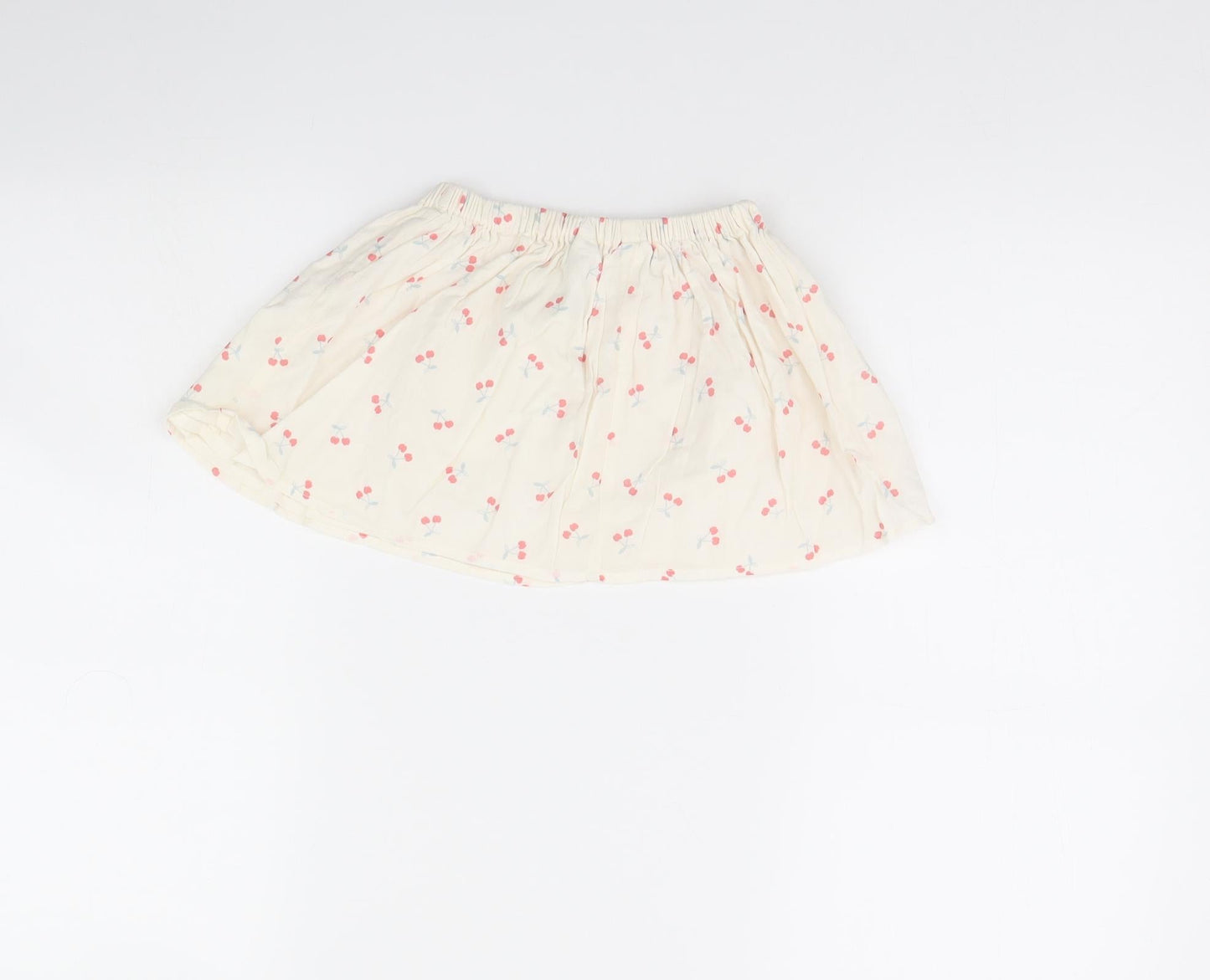 H&M Girls Ivory Spotted  Flare Skirt Size 12 Months