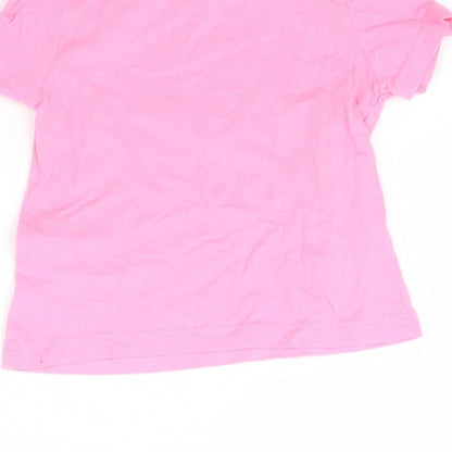 H&M Girls Pink   Basic T-Shirt Size 18-24 Months  - fun