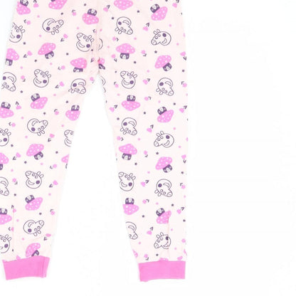 Nutmeg Girls Pink Polka Dot  Cami Pyjama Pants Size 3 Years  - Peppa pig