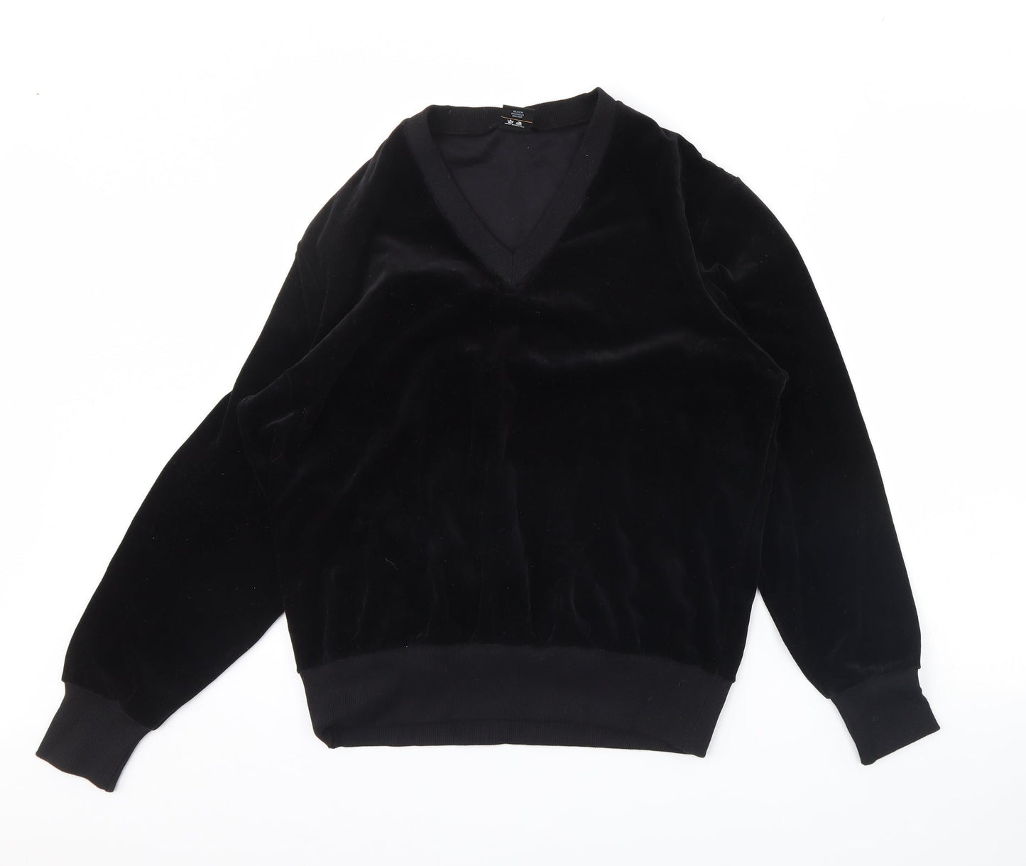 BHS Mens Black   Pullover Jumper Size L