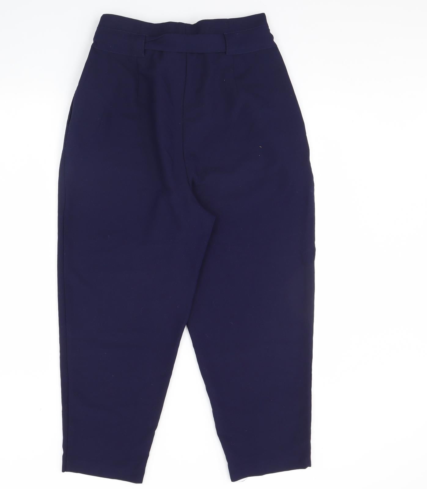 Womens UK Size 12 ASOS Regular Fit  Blue Trousers