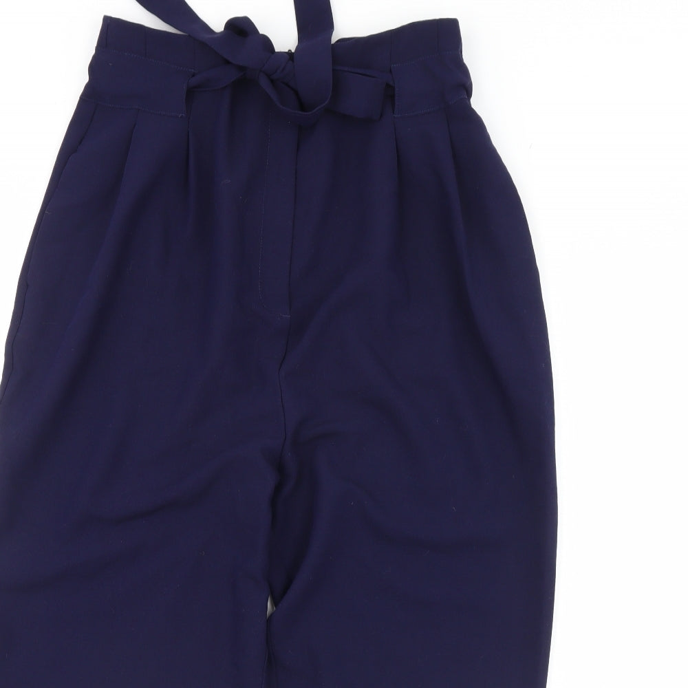 Womens UK Size 12 ASOS Regular Fit  Blue Trousers