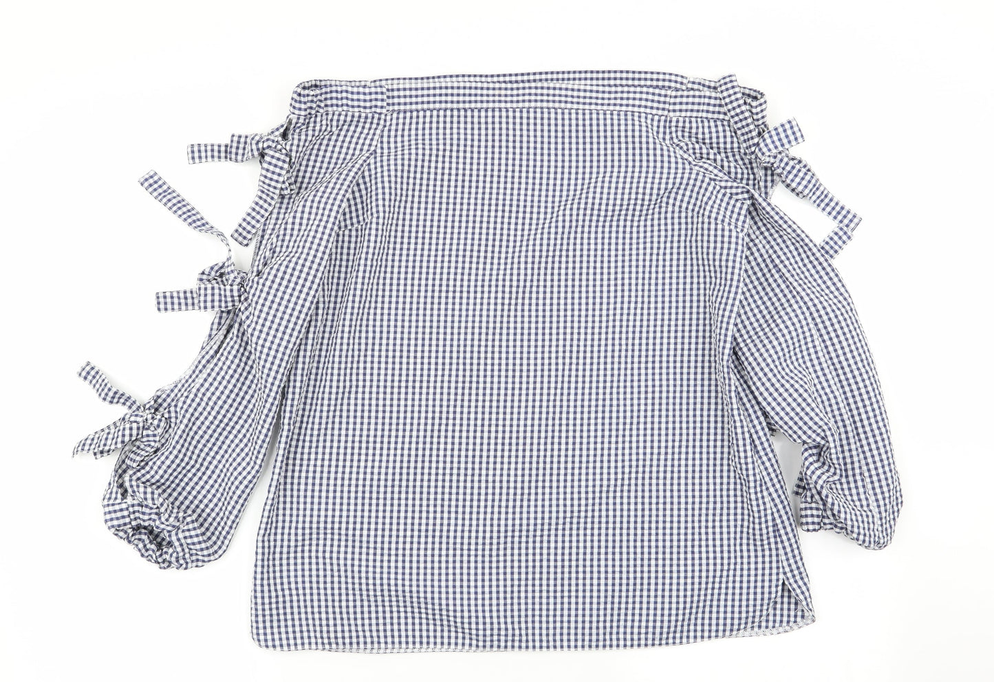 Womens UK Size 8 River Island Multicoloured Basic Blouse