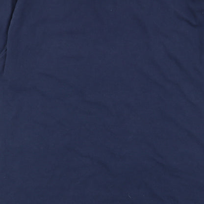 Mens UK Size L Gildan Blue  T-Shirt