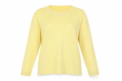 Bonmarché Womens Yellow Pullover Jumper Size L