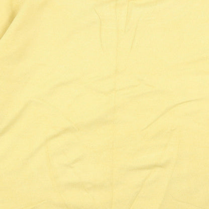 Womens UK Size L BM Yellow Pullover Jumper