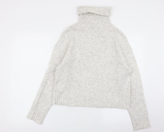 New Look Womens Grey   Pullover Jumper Size S