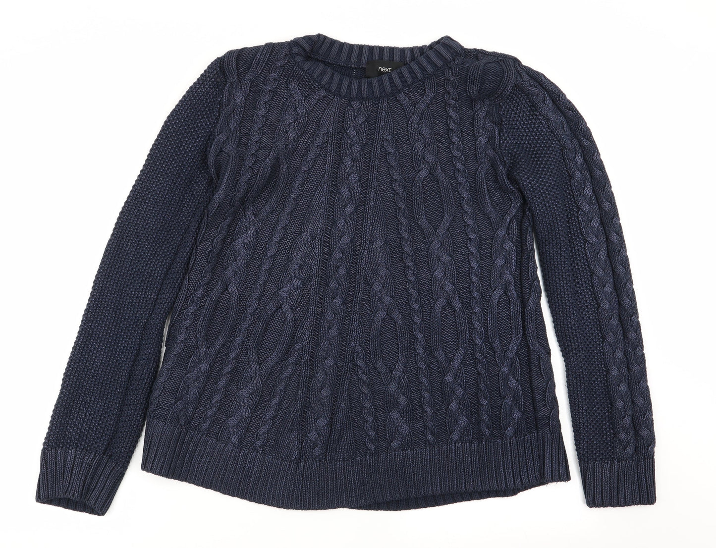 Womens UK Size 10 NEXT Blue Pullover Jumper