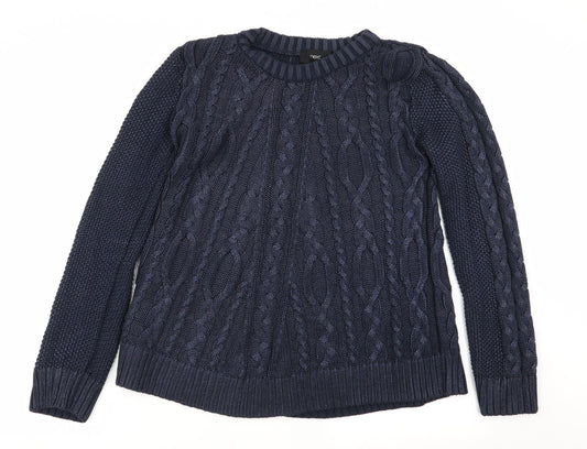 Womens UK Size 10 NEXT Blue Pullover Jumper