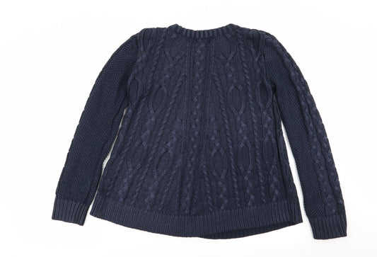 Womens UK Size 10 NEXT Blue Pullover Jumper