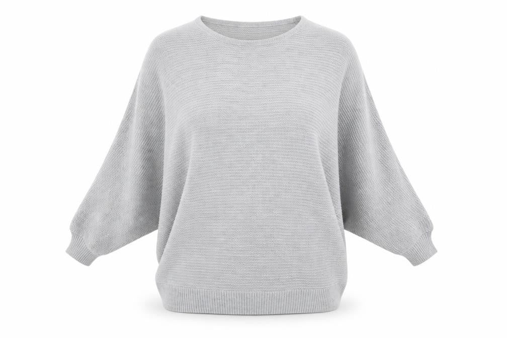 Womens UK Size 12 F&F Grey Pullover Jumper