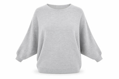 Womens UK Size 12 F&F Grey Pullover Jumper