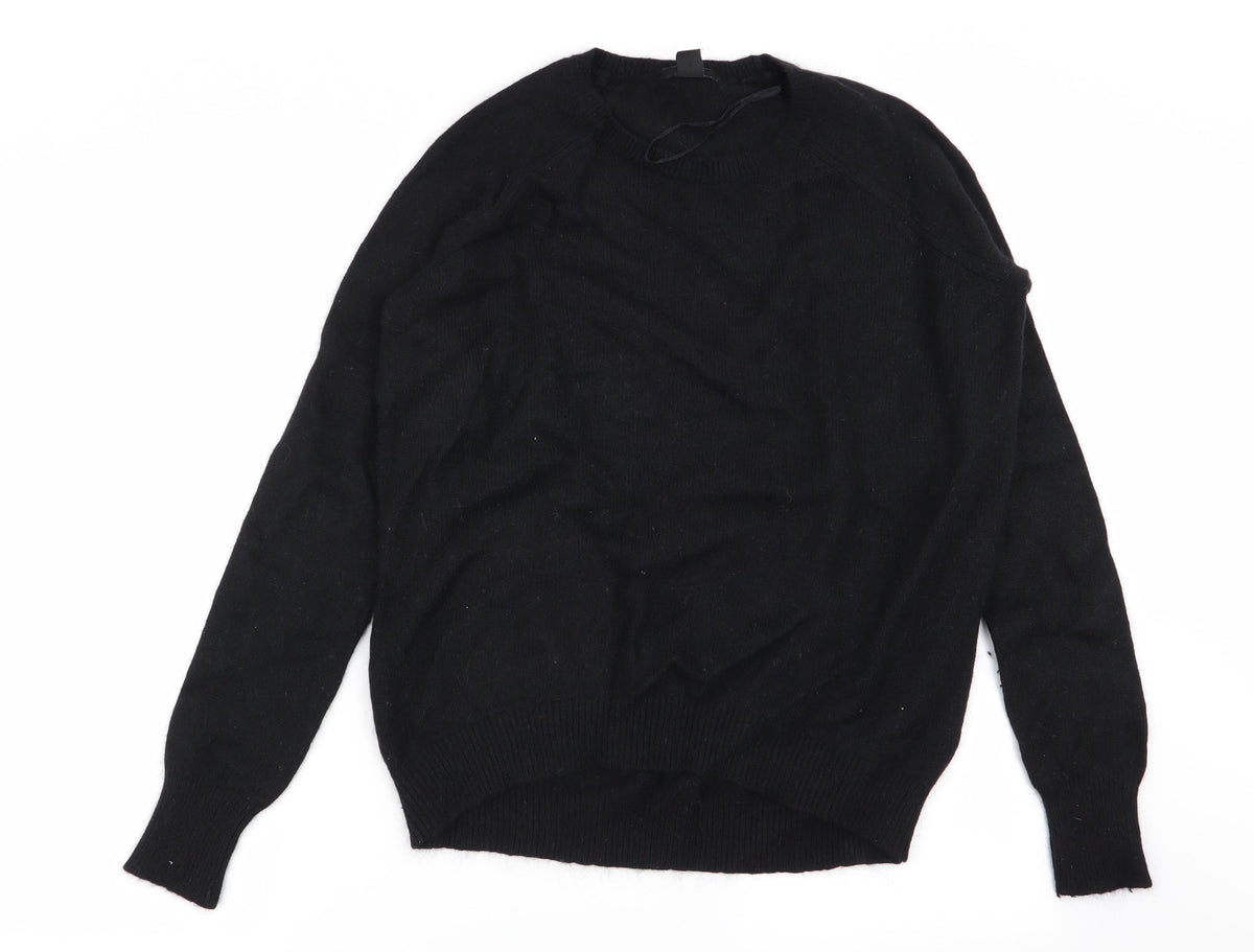H&M Womens Black   Pullover Jumper Size 10