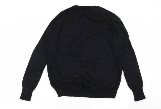 H&M Womens Black   Pullover Jumper Size 10