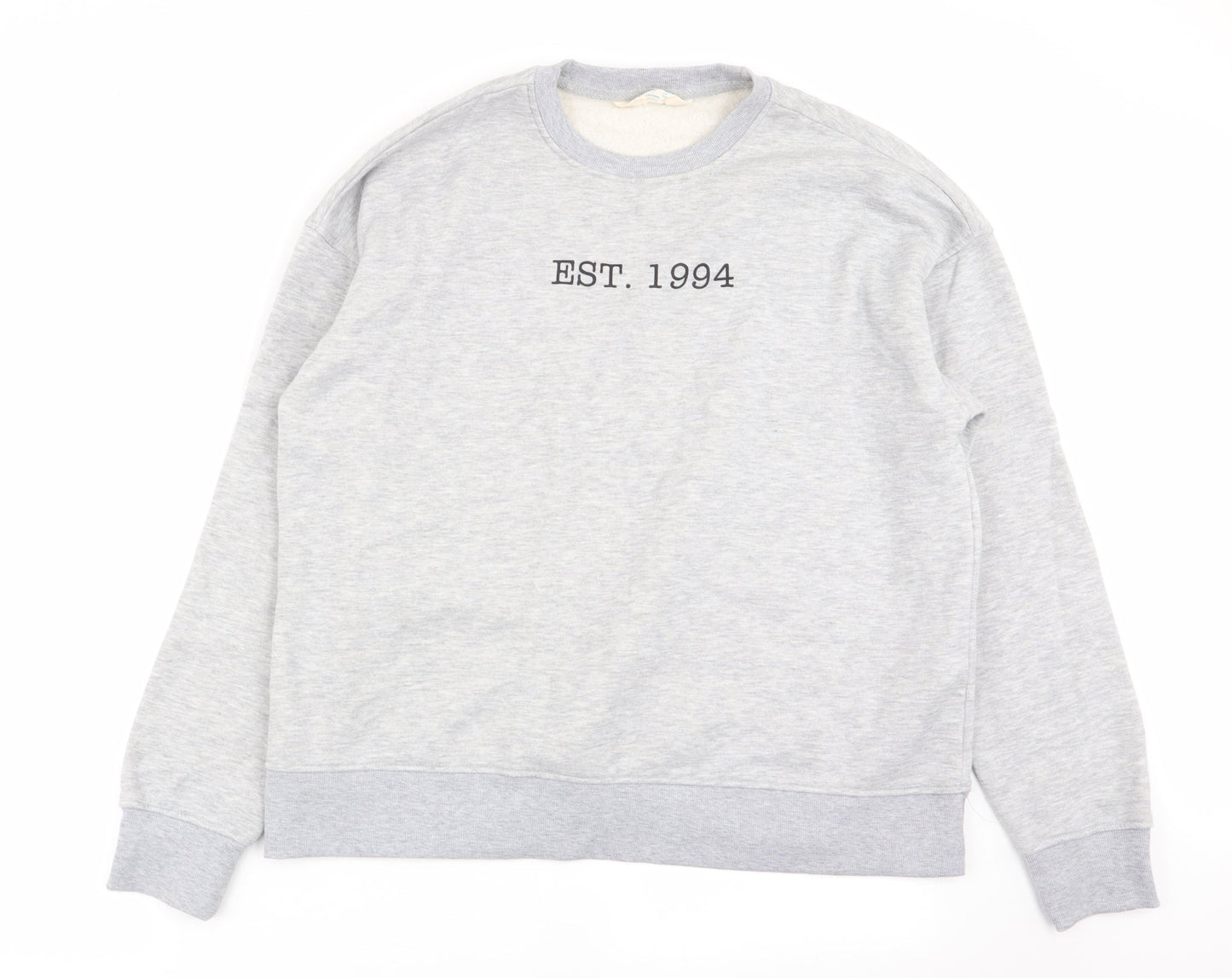 Primark Womens Grey   Pullover Jumper Size 10