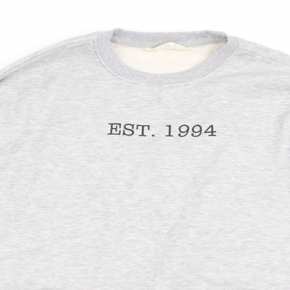 Primark Womens Grey   Pullover Jumper Size 10